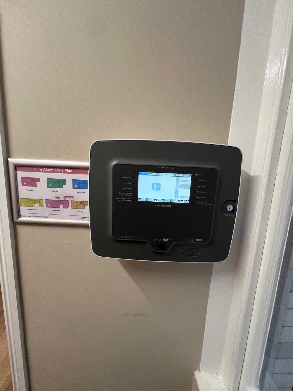 Cygnus SmartNet-Pro wireless fire alarm panel